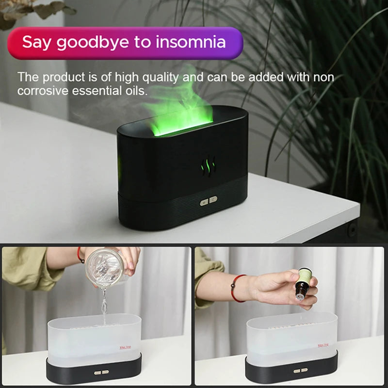 Air Humidifier Ultrasonic Flame Maker